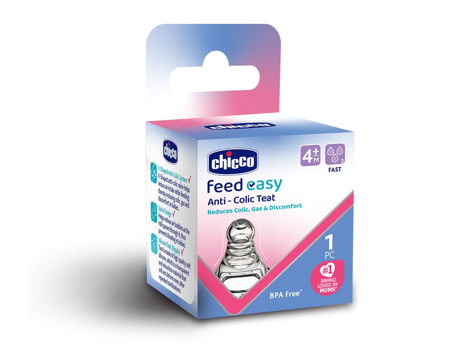 Chicco bottle nipple online